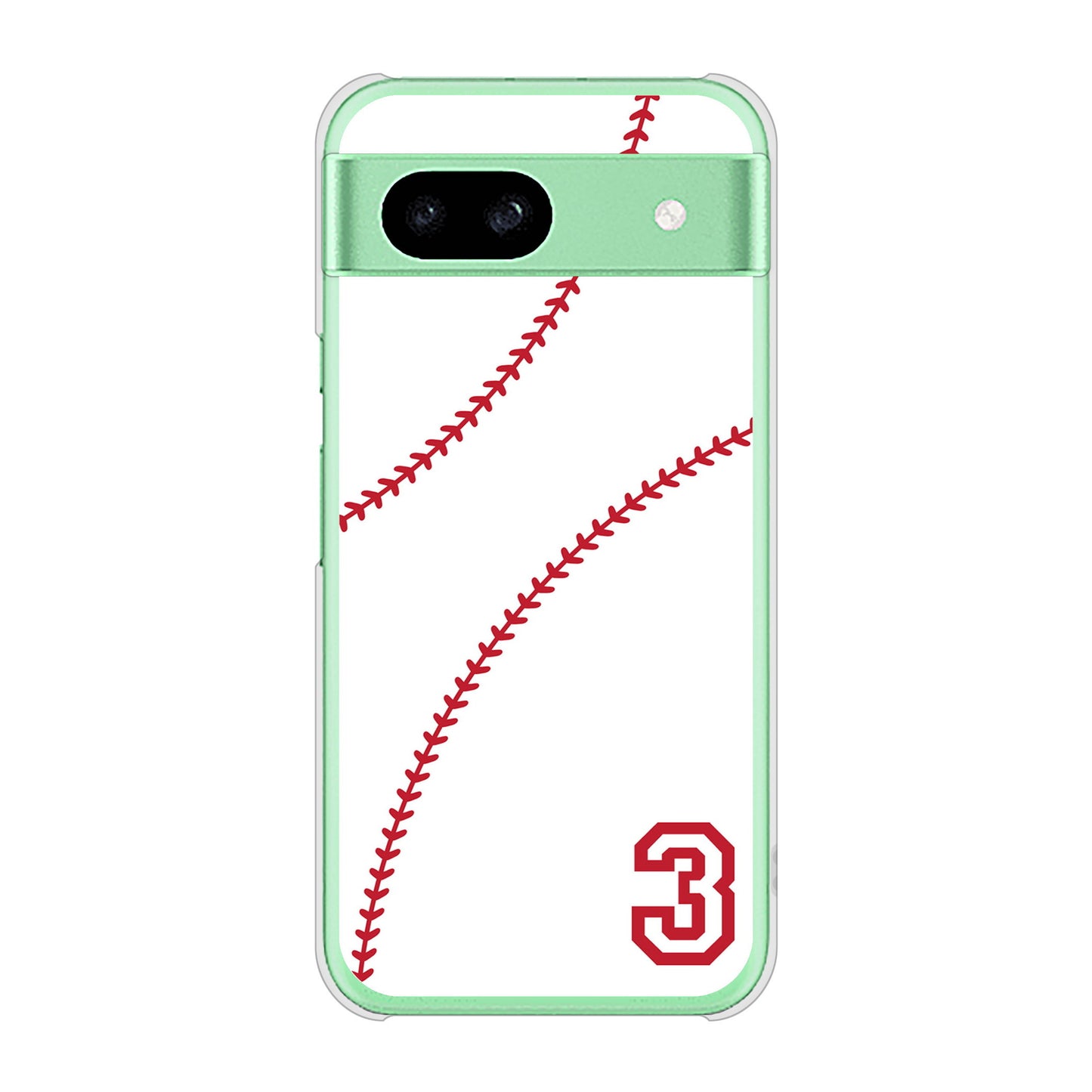 Google Pixel 8a 高画質仕上げ 背面印刷 ハードケースbaseball