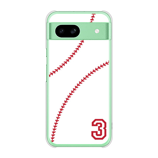 Google Pixel 8a 高画質仕上げ 背面印刷 ハードケースbaseball