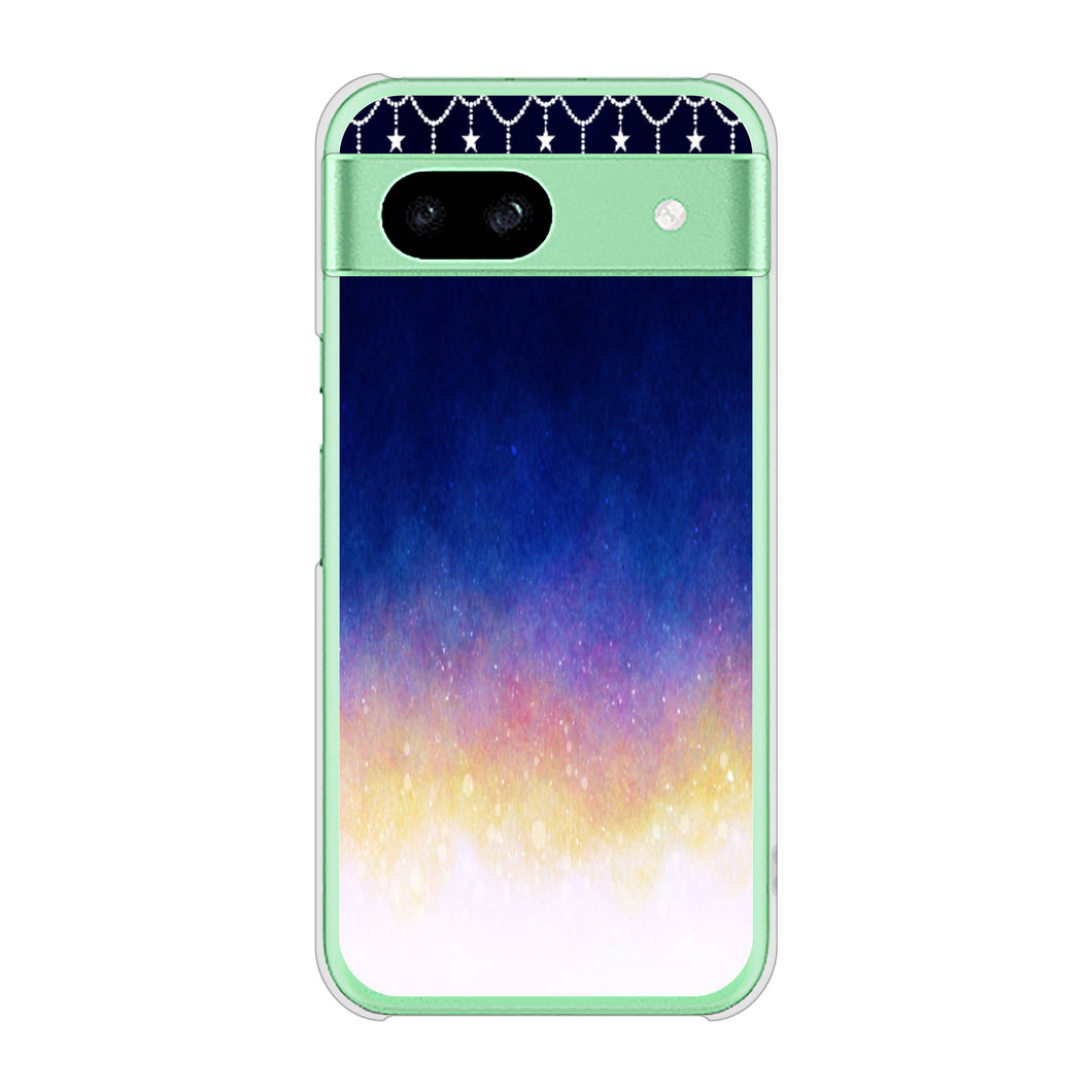 Google Pixel 8a 高画質仕上げ 背面印刷 ハードケース 【MI803 冬の夜空】