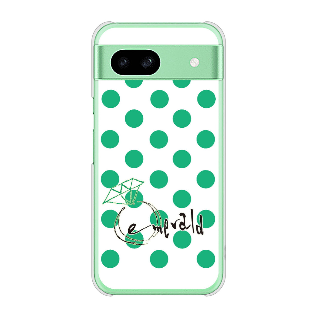 Google Pixel 8a 高画質仕上げ 背面印刷 ハードケース大野詠舟 誕生石