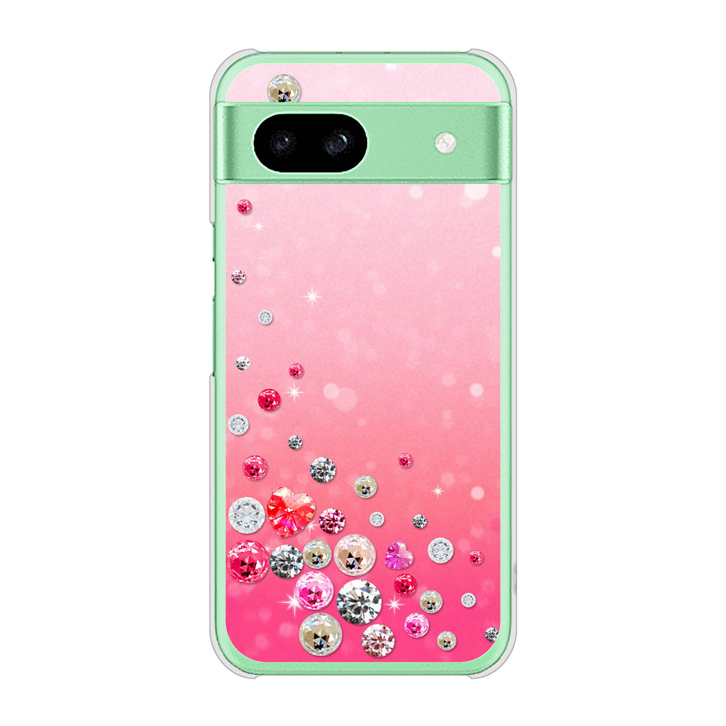 Google Pixel 8a 高画質仕上げ 背面印刷 ハードケーススワロデコ風プリント