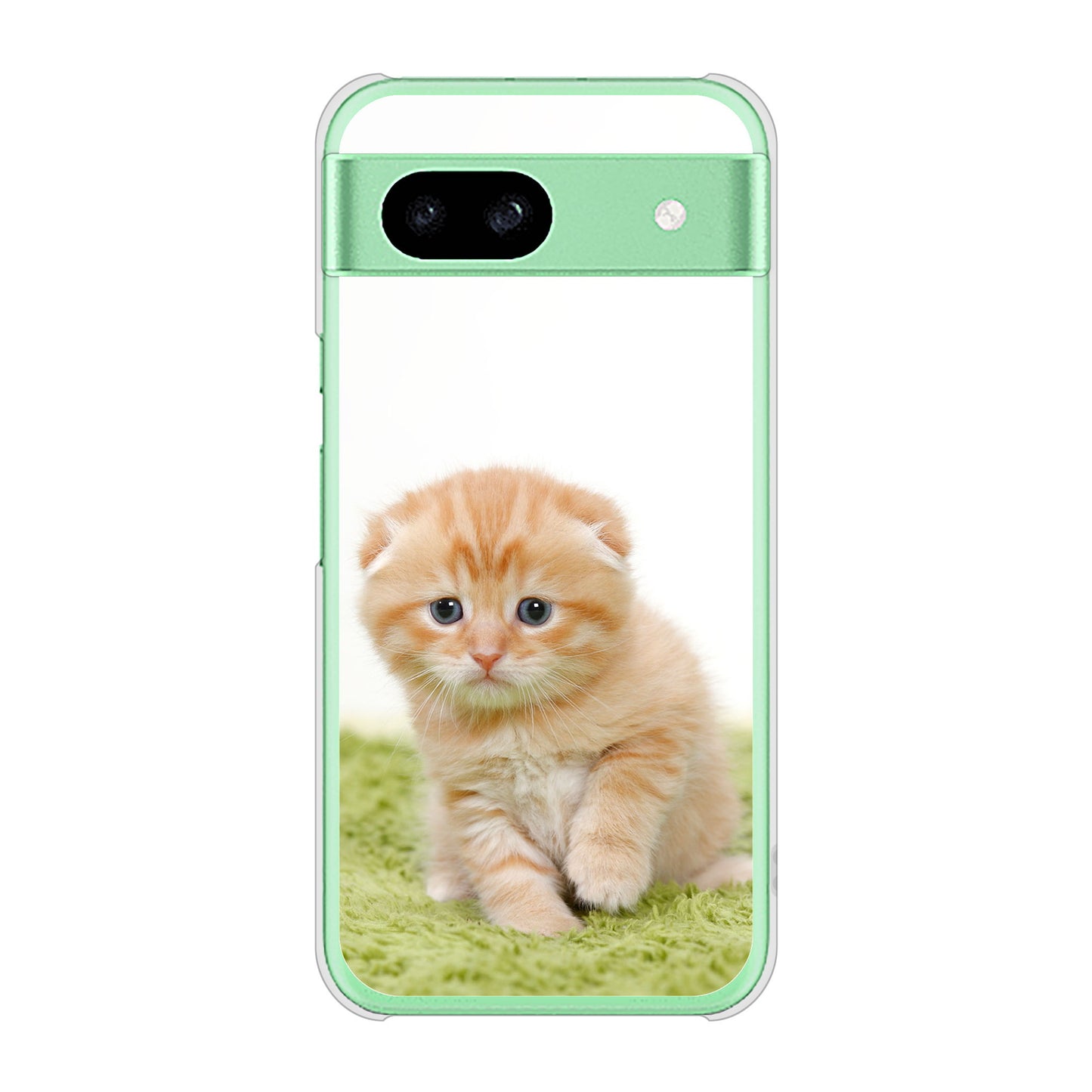 Google Pixel 8a 高画質仕上げ 背面印刷 ハードケース 【VA802 ネコこっそり】