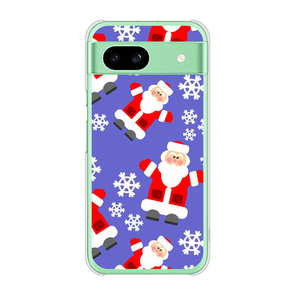 Google Pixel 8a 高画質仕上げ 背面印刷 ハードケースクリスマス