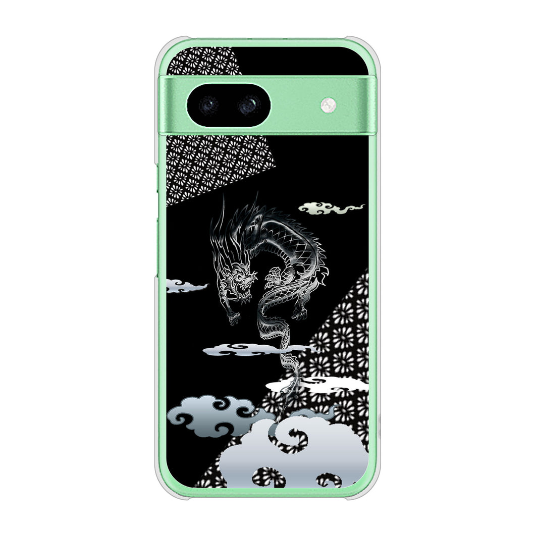 Google Pixel 8a 高画質仕上げ 背面印刷 ハードケース雲竜