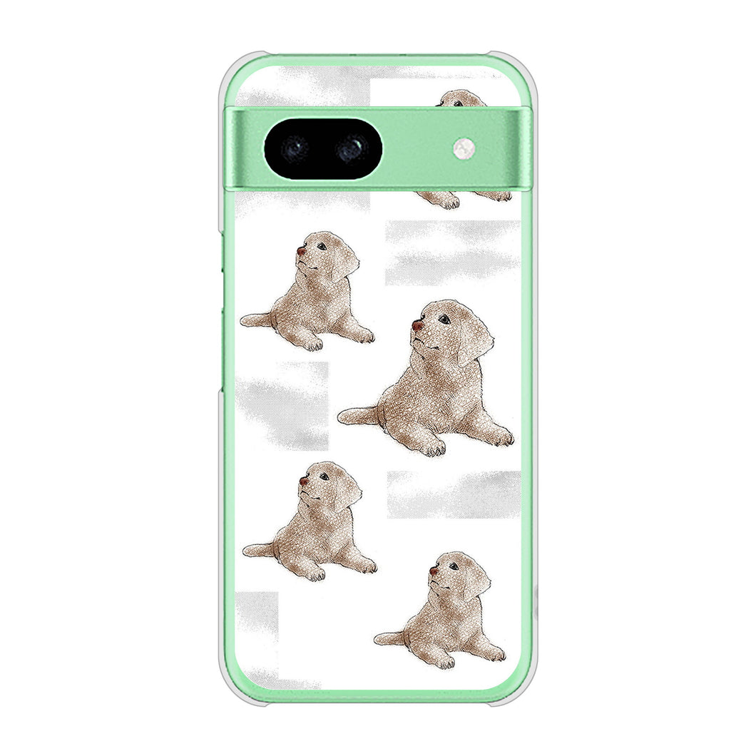 Google Pixel 8a 高画質仕上げ 背面印刷 ハードケースラブラドールレトリバー
