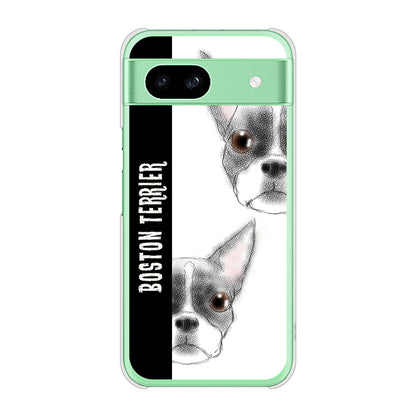 Google Pixel 8a 高画質仕上げ 背面印刷 ハードケースボストンテリア