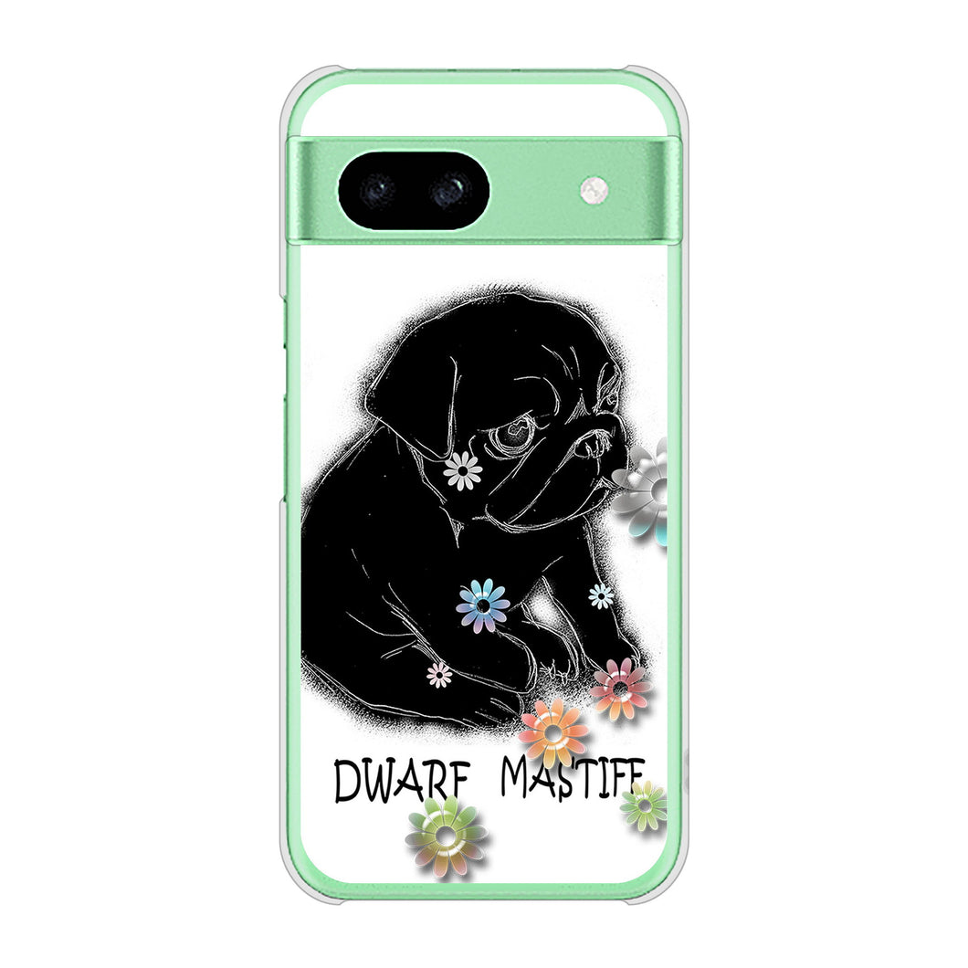 Google Pixel 8a 高画質仕上げ 背面印刷 ハードケースパグ