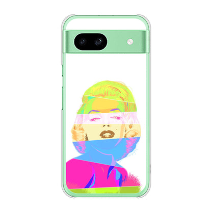 Google Pixel 8a 高画質仕上げ 背面印刷 ハードケースマリリンモンローデザイン