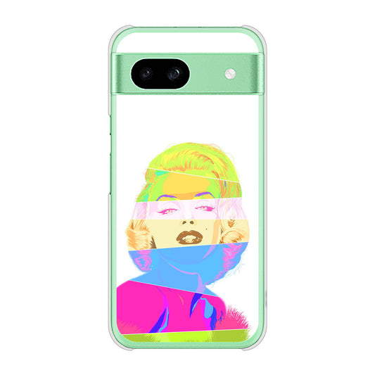 Google Pixel 8a 高画質仕上げ 背面印刷 ハードケースマリリンモンローデザイン