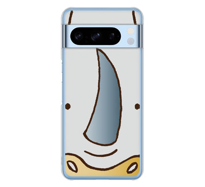 Google Pixel 8 Pro 高画質仕上げ 背面印刷 ハードケースドアップアニマル