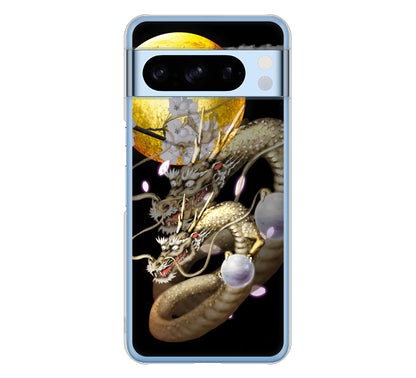Google Pixel 8 Pro 高画質仕上げ 背面印刷 ハードケース龍
