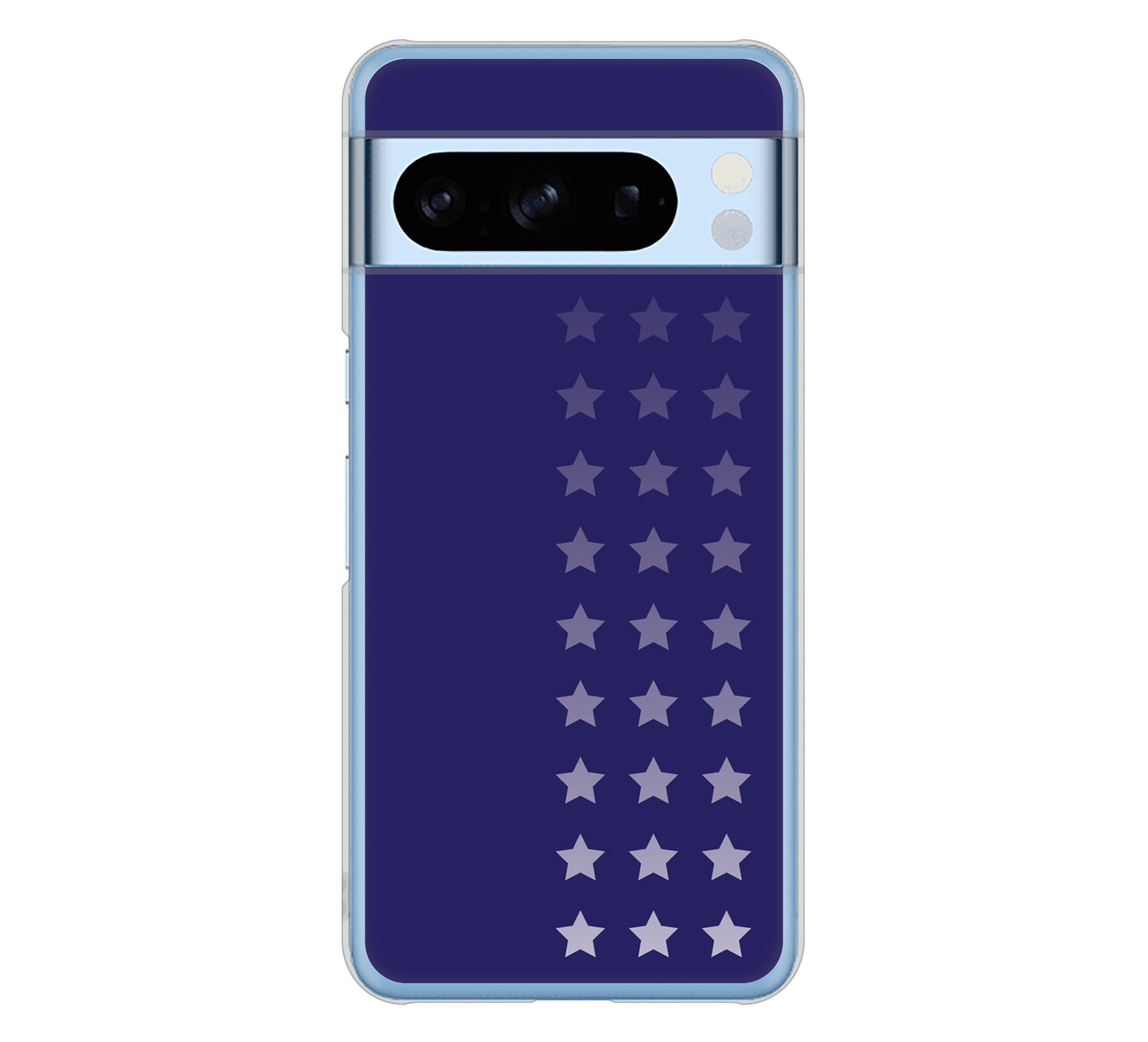 Google Pixel 8 Pro 高画質仕上げ 背面印刷 ハードケース 【IB911 スターライン】