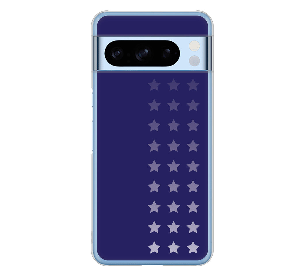 Google Pixel 8 Pro 高画質仕上げ 背面印刷 ハードケース 【IB911 スターライン】