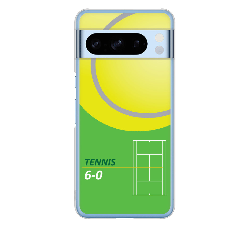 Google Pixel 8 Pro 高画質仕上げ 背面印刷 ハードケース 【IB920 TENNIS】