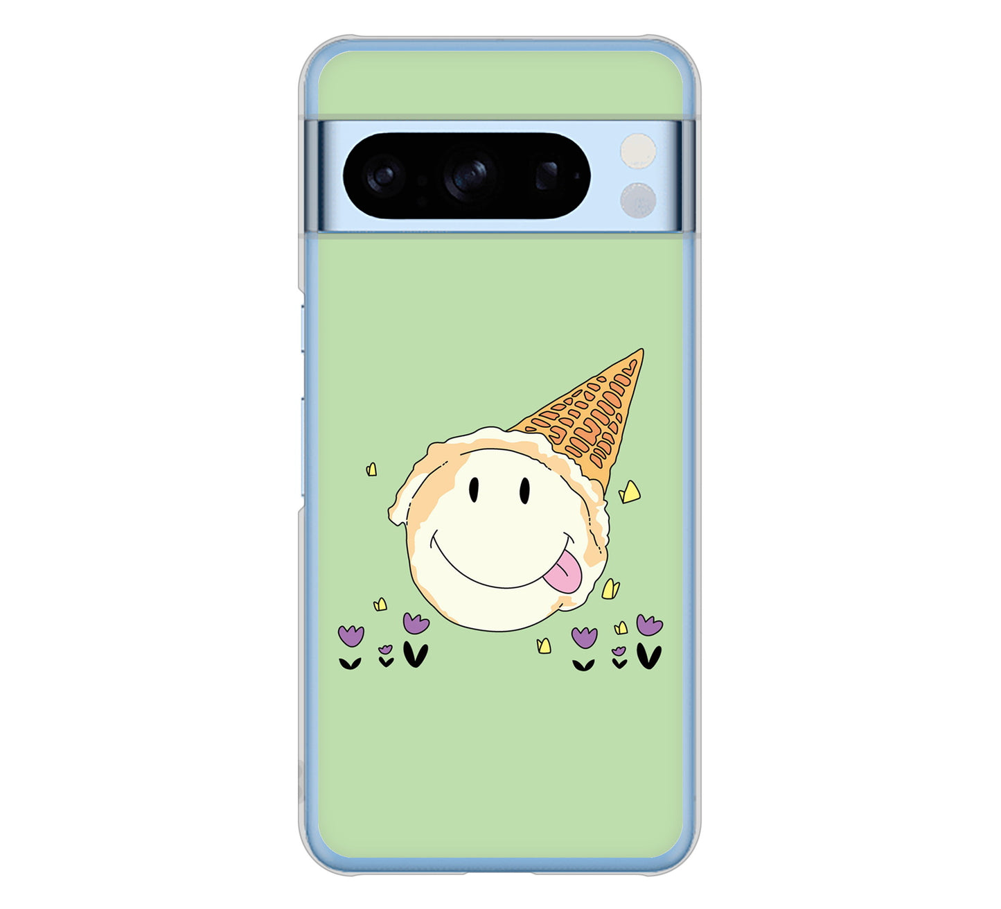 Google Pixel 8 Pro 高画質仕上げ 背面印刷 ハードケーススイーツイラスト