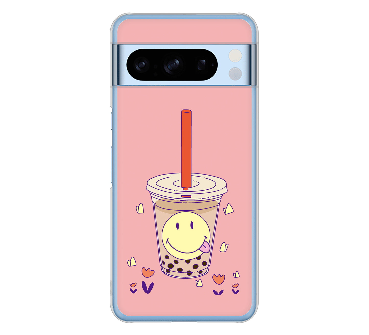 Google Pixel 8 Pro 高画質仕上げ 背面印刷 ハードケーススイーツイラスト