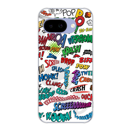 Google Pixel 9a 高画質仕上げ 背面印刷 ハードケース 【271 アメリカン キャッチコピー】