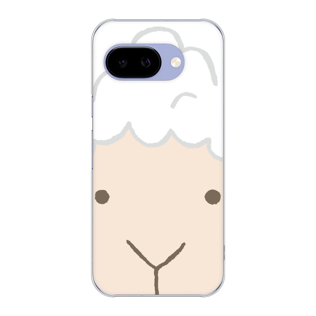 Google Pixel 9a 高画質仕上げ 背面印刷 ハードケースドアップアニマル