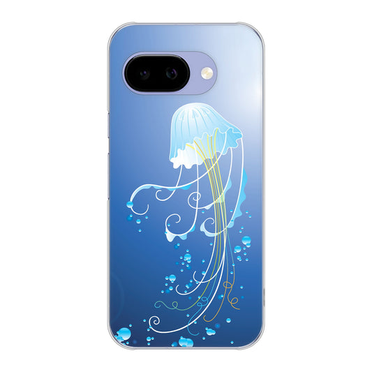 Google Pixel 9a 高画質仕上げ 背面印刷 ハードケース 【362 ジェリーフィシュ】