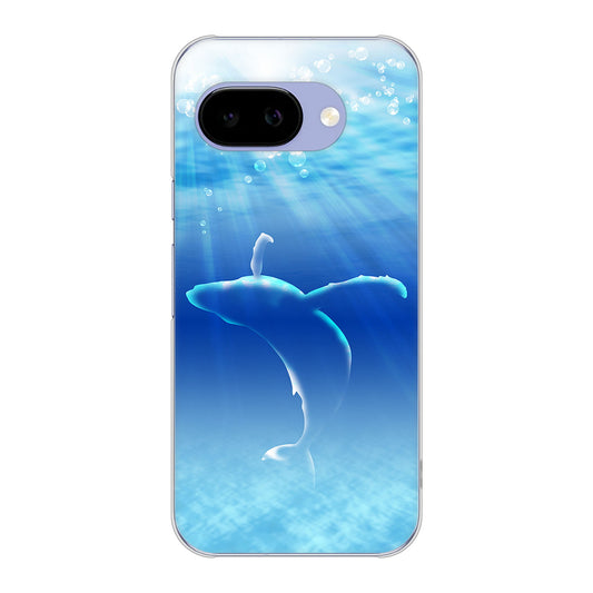 Google Pixel 9a 高画質仕上げ 背面印刷 ハードケース海の守り神
