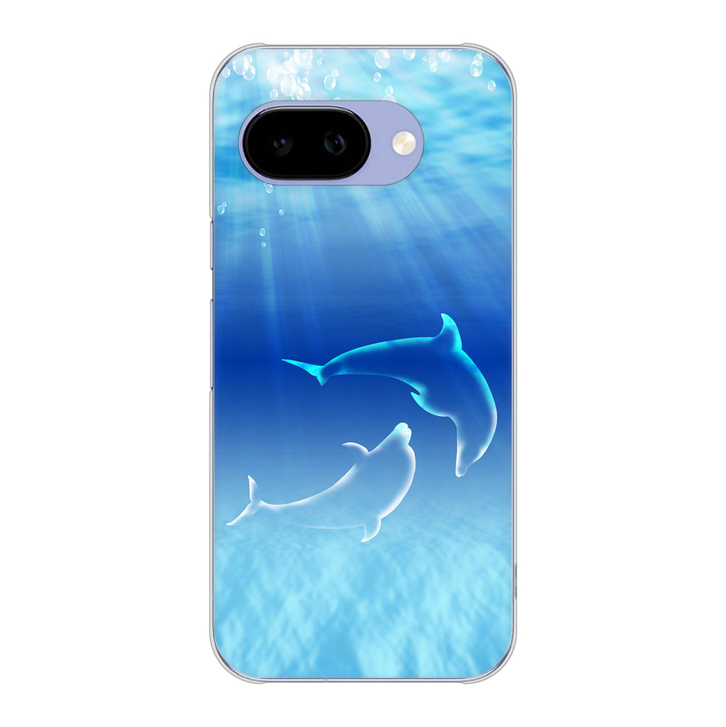 Google Pixel 9a 高画質仕上げ 背面印刷 ハードケース海の守り神