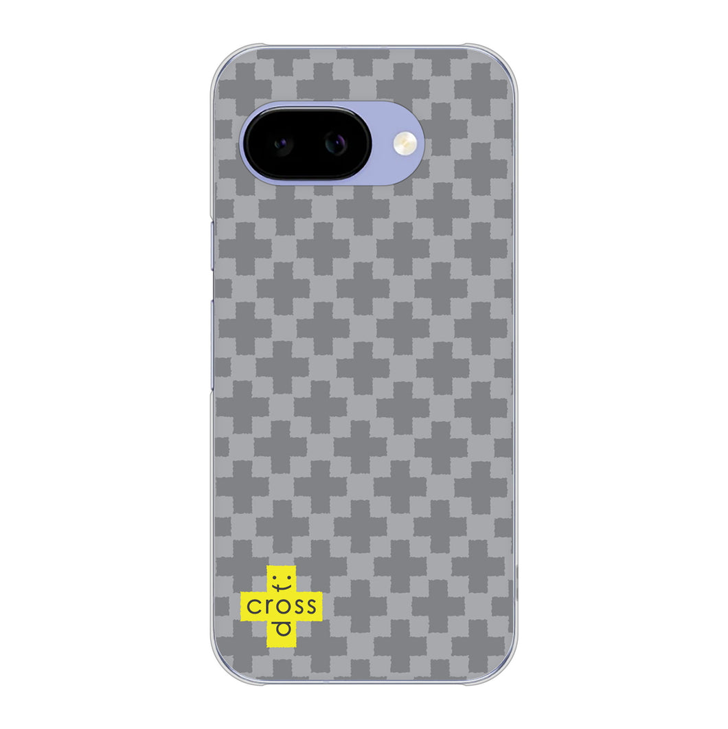 Google Pixel 9a 高画質仕上げ 背面印刷 ハードケースクロスドット
