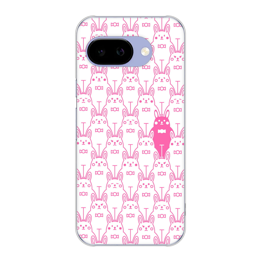 Google Pixel 9a 高画質仕上げ 背面印刷 ハードケースパターンアニマル