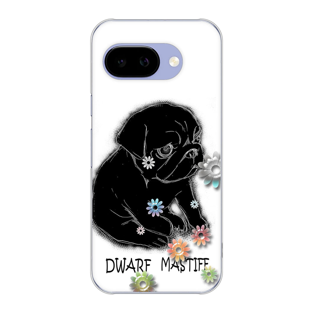 Google Pixel 9a 高画質仕上げ 背面印刷 ハードケースパグ