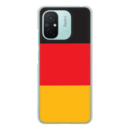 Xiaomi Redmi 12C 高画質仕上げ 背面印刷 ハードケース国旗
