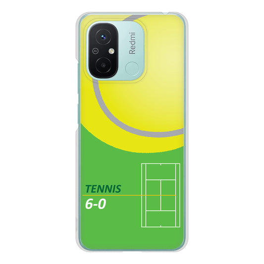 Xiaomi Redmi 12C 高画質仕上げ 背面印刷 ハードケース 【IB920 TENNIS】