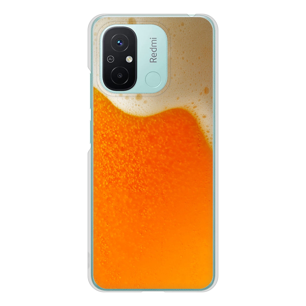 Xiaomi Redmi 12C 高画質仕上げ 背面印刷 ハードケース生ビール
