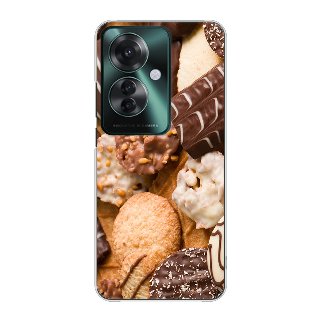 OPPO Reno11 A 高画質仕上げ 背面印刷 ハードケーススイーツ