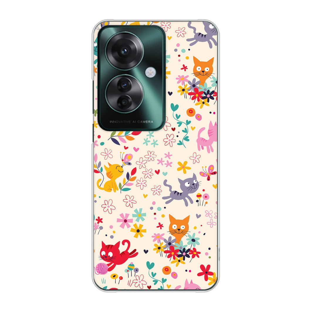 OPPO Reno11 A 高画質仕上げ 背面印刷 ハードケースマルチスタイル
