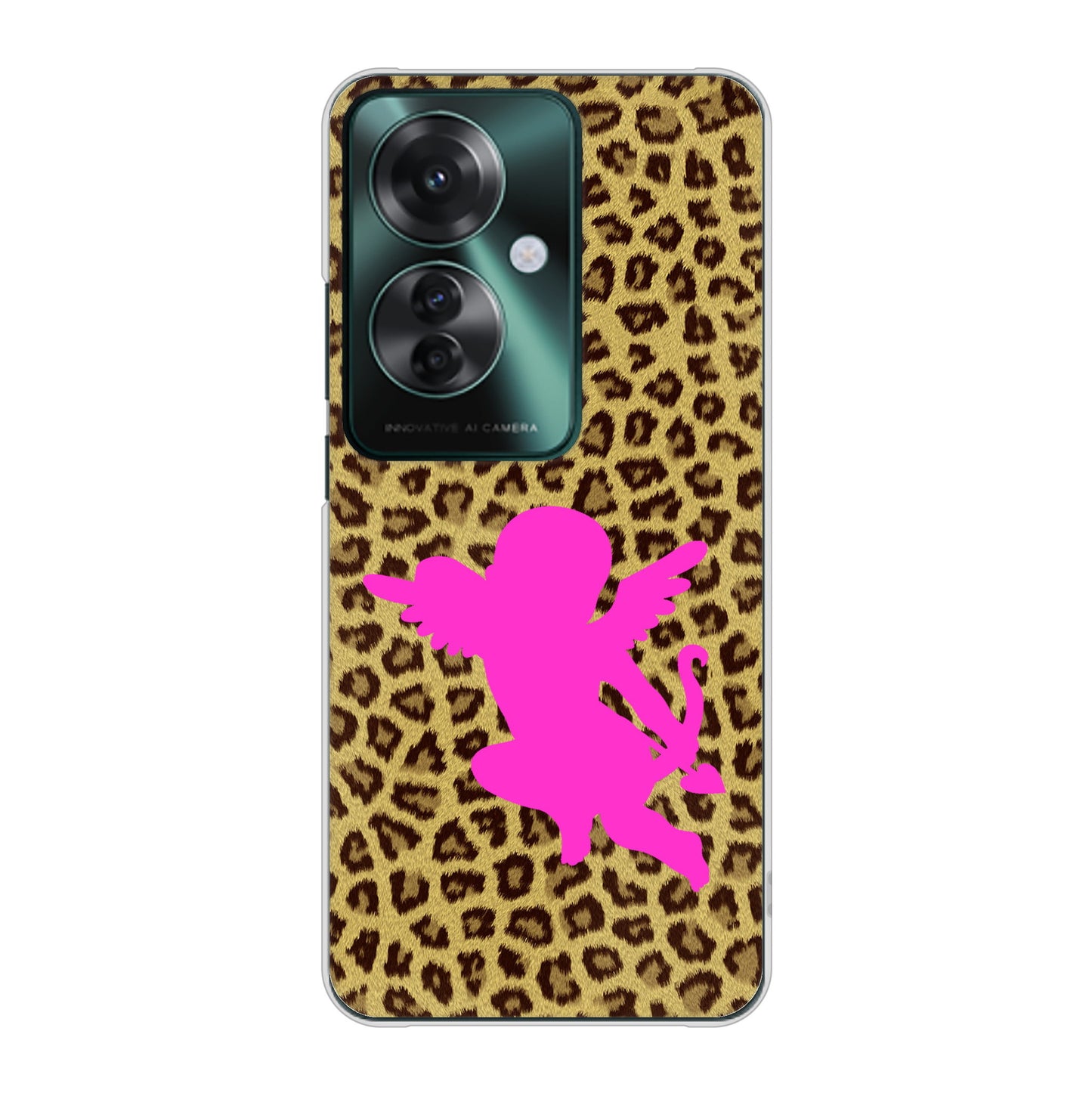 OPPO Reno11 A 高画質仕上げ 背面印刷 ハードケースエンジェル