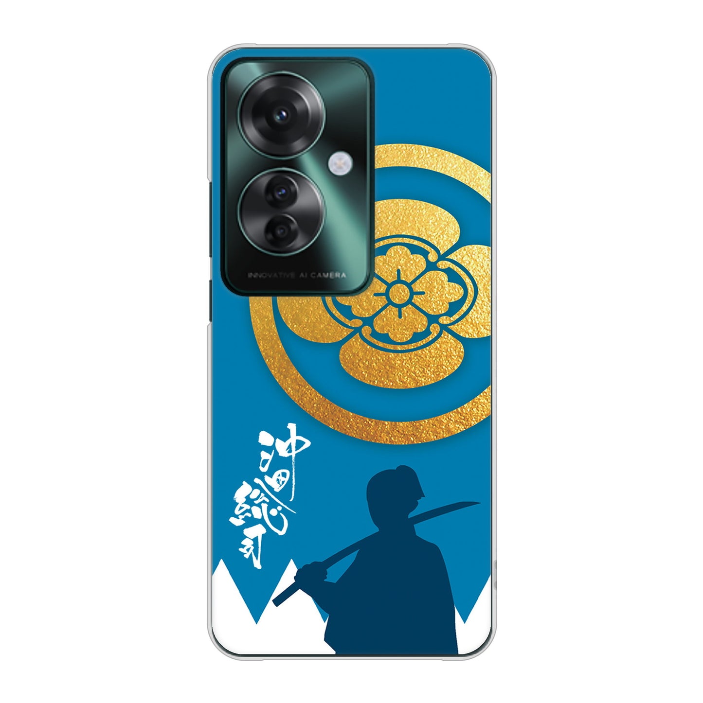 OPPO Reno11 A 高画質仕上げ 背面印刷 ハードケース家紋