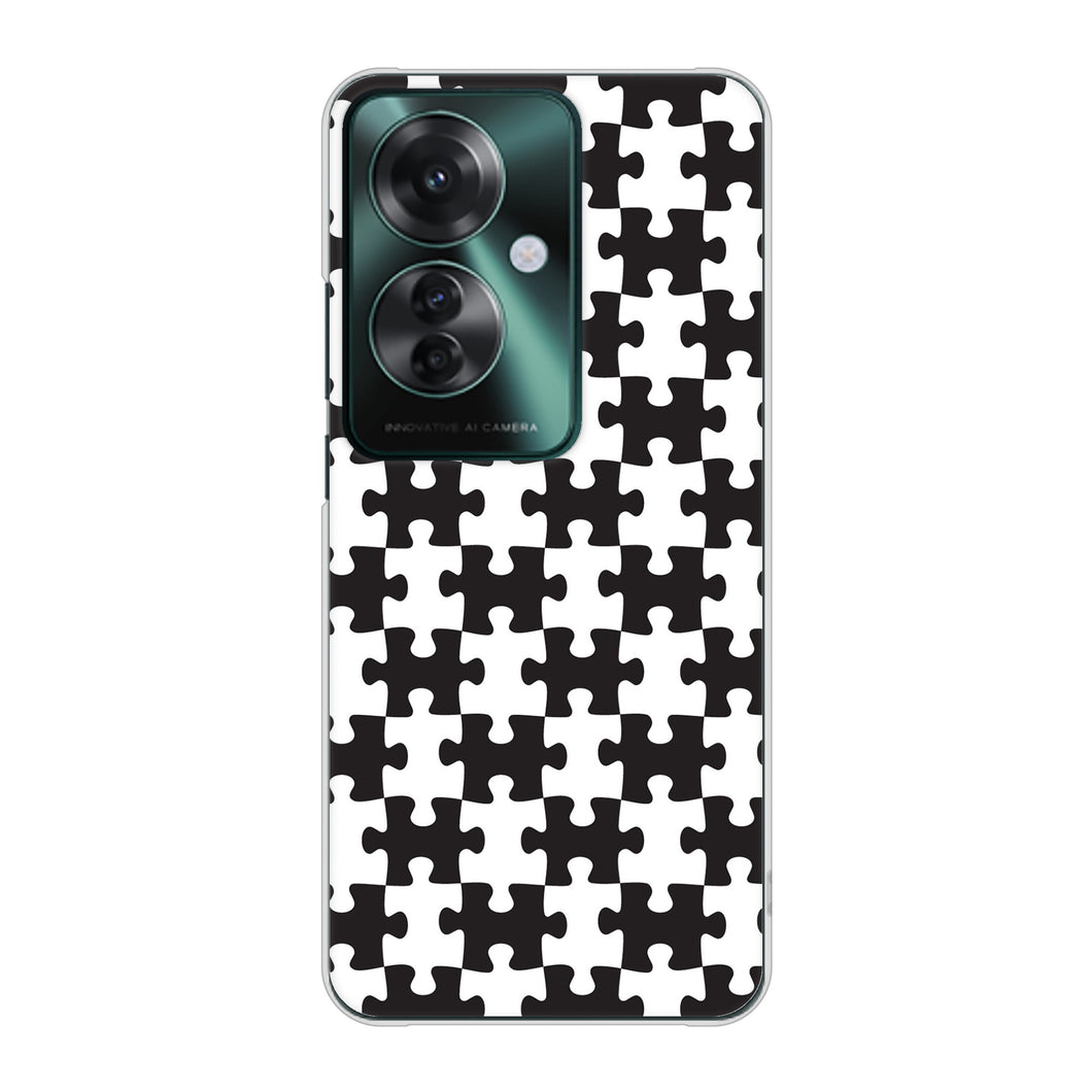 OPPO Reno11 A 高画質仕上げ 背面印刷 ハードケースジグソーパズル