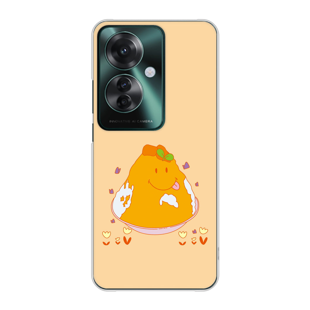 OPPO Reno11 A 高画質仕上げ 背面印刷 ハードケーススイーツイラスト