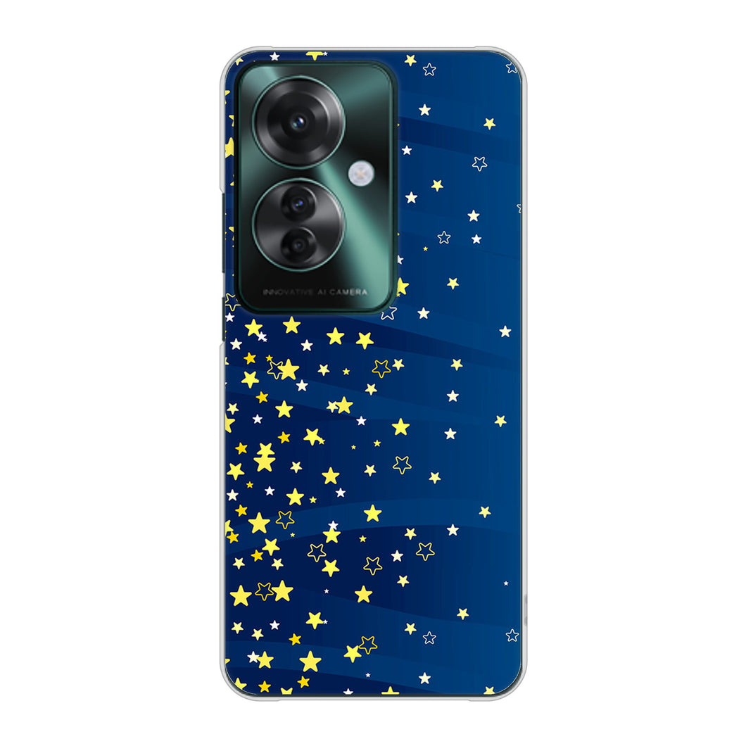 OPPO Reno11 A 高画質仕上げ 背面印刷 ハードケース 【VA842 満天の星空】