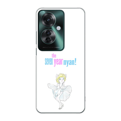 OPPO Reno11 A 高画質仕上げ 背面印刷 ハードケースおしゃれにゃん