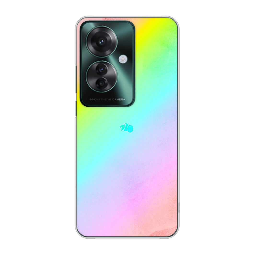 OPPO Reno11 A 高画質仕上げ 背面印刷 ハードケースパステルアート