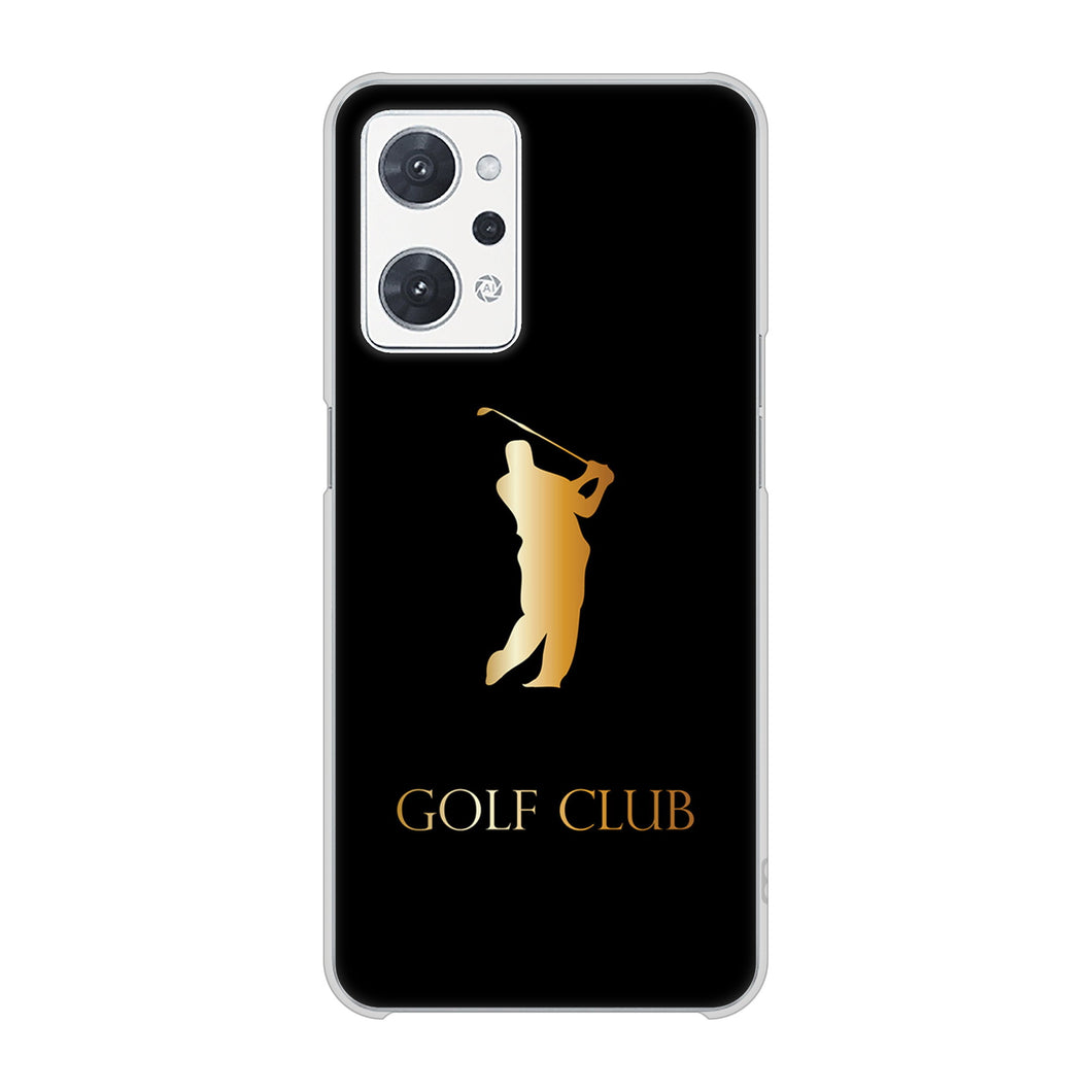 OPPO reno9 A 高画質仕上げ 背面印刷 ハードケース 【610 GOLFCLUB】