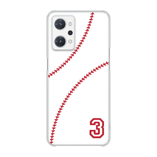 OPPO reno9 A 高画質仕上げ 背面印刷 ハードケースbaseball