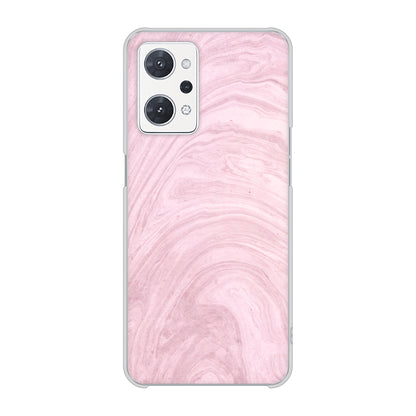 OPPO reno9 A 大理石BK ハードケース 背面印刷