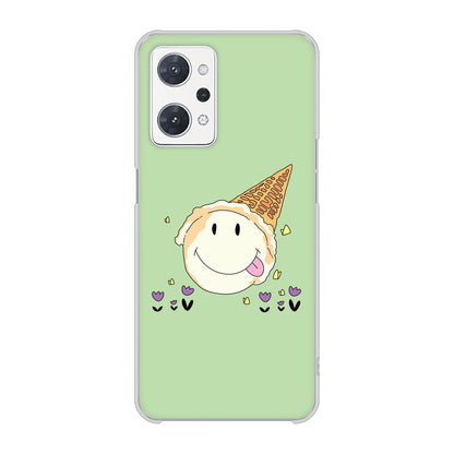 OPPO reno9 A 高画質仕上げ 背面印刷 ハードケーススイーツイラスト