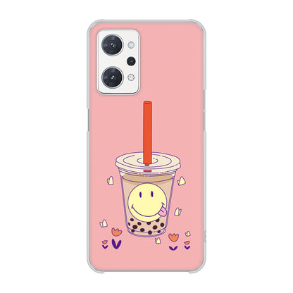 OPPO reno9 A 高画質仕上げ 背面印刷 ハードケーススイーツイラスト