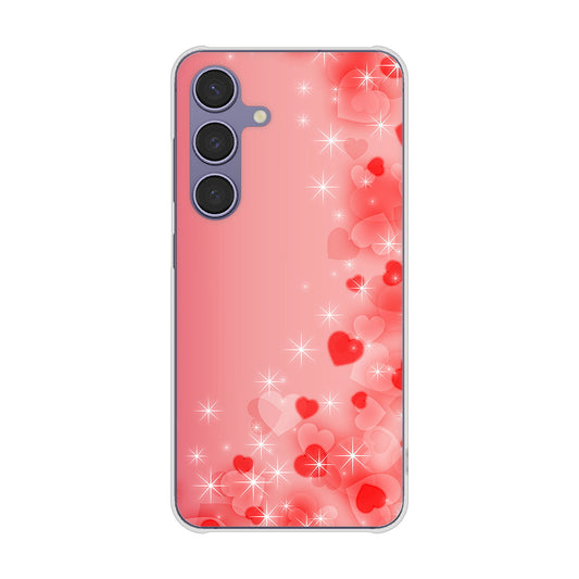 Galaxy S24 SC-51E docomo 高画質仕上げ 背面印刷 ハードケース 【003 ハート色の夢】