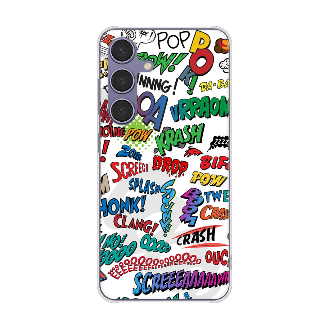 Galaxy S24 SC-51E docomo 高画質仕上げ 背面印刷 ハードケース 【271 アメリカン キャッチコピー】