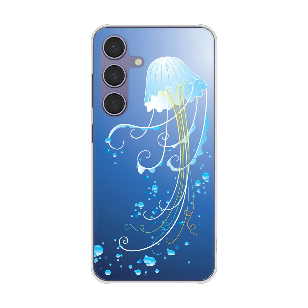 Galaxy S24 SC-51E docomo 高画質仕上げ 背面印刷 ハードケース 【362 ジェリーフィシュ】