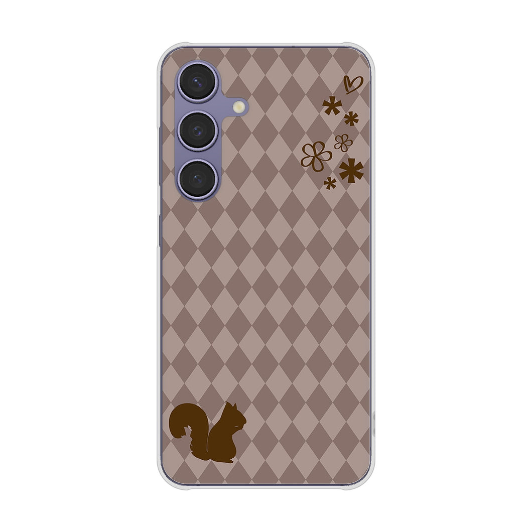 Galaxy S24 SC-51E docomo 高画質仕上げ 背面印刷 ハードケース 【515 リス】