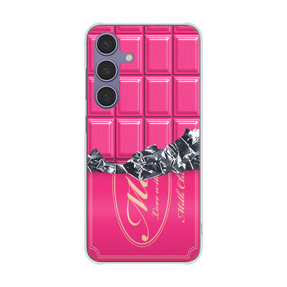 Galaxy S24 SC-51E docomo 高画質仕上げ 背面印刷 ハードケース板チョコ